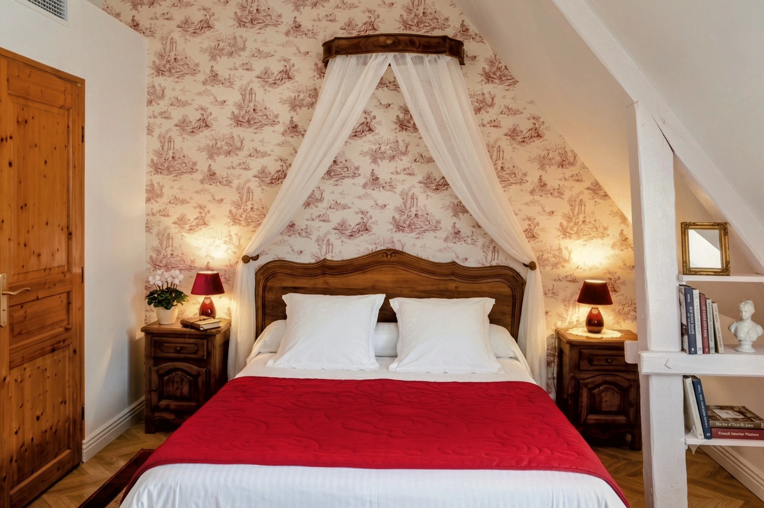 Chambre avec lit